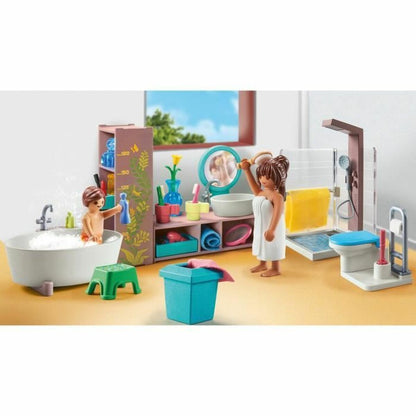 Playset Playmobil 71611 - Bathroom bathtub 55 Dalys