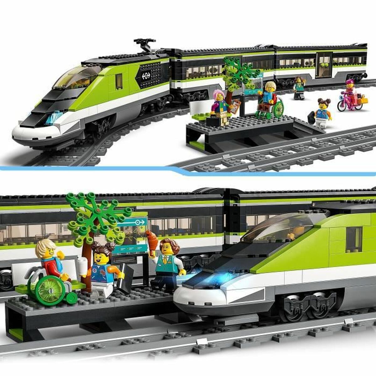 Statybos rinkinys   Lego City Express Passenger Train         Spalvotas  