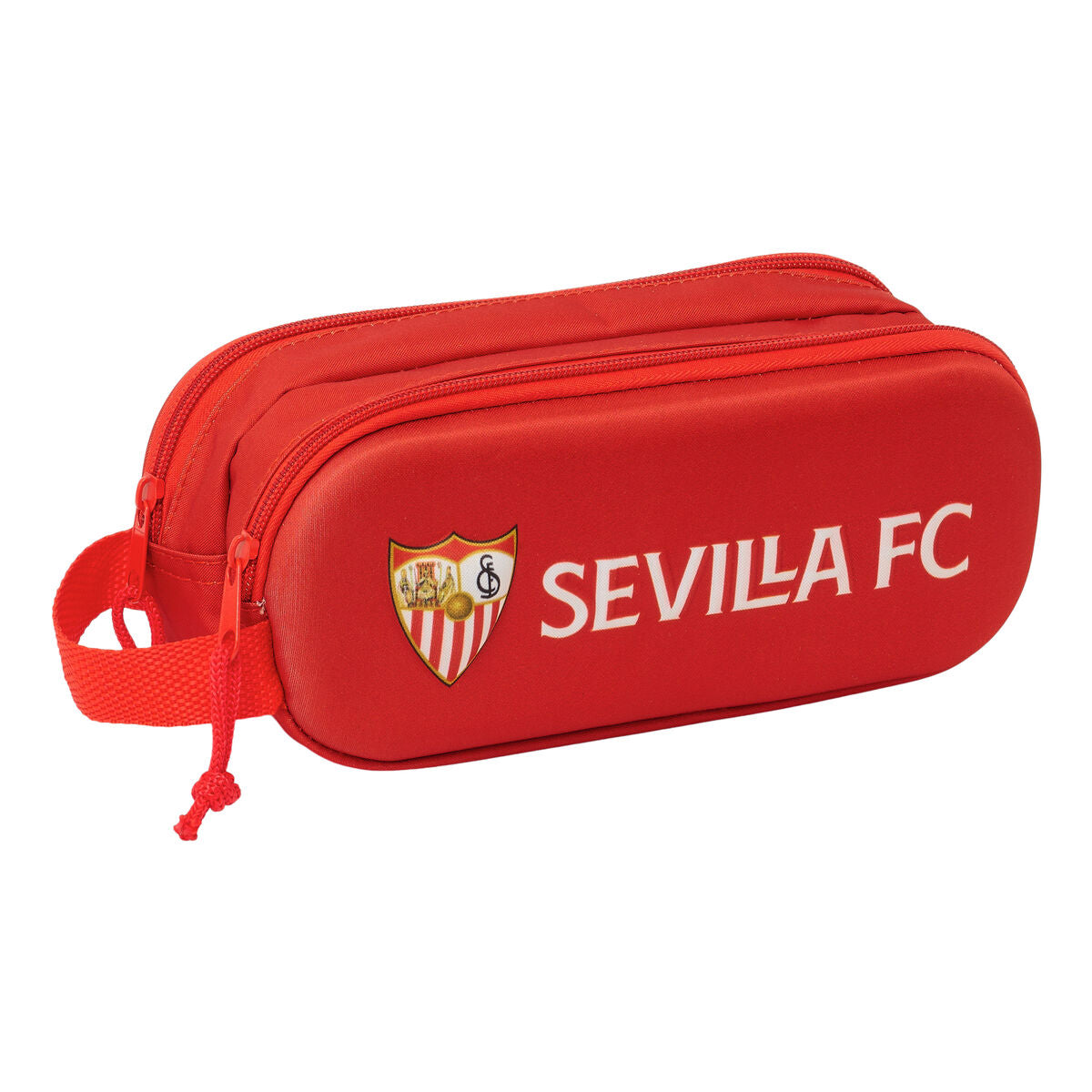 Dvigubas penalas Sevilla Fútbol Club Raudona 21 x 8 x 6 cm 3D