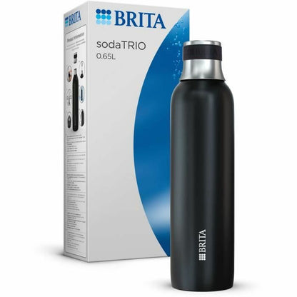 Termo Puodelis Brita sodaTRIO Juoda 650 ml