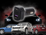 Greitas automobilinis įkroviklis usb-c 30w ir usb-a 15w, skirtas cigarečių uždegiklio lizdui