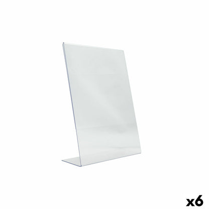 Akrilinių produktų stendas Securit   Skaidrus Su parama 32 x 21,2 x 8,1 cm