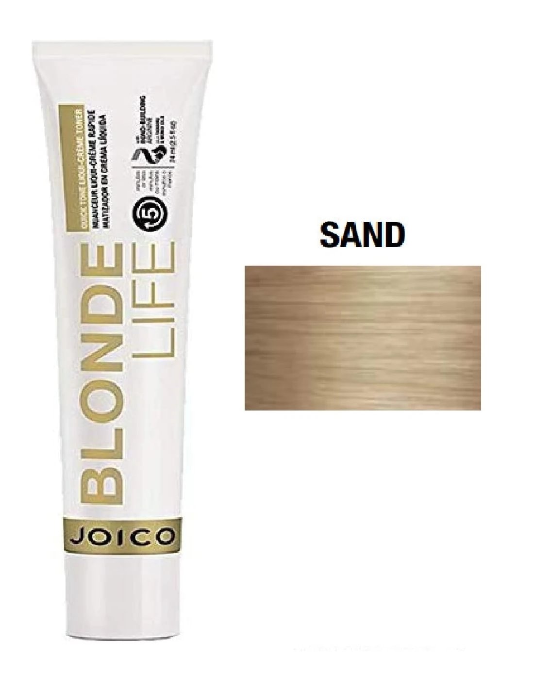 Joico Blonde Life Creme Toner Sand plaukų dažai 74 ml