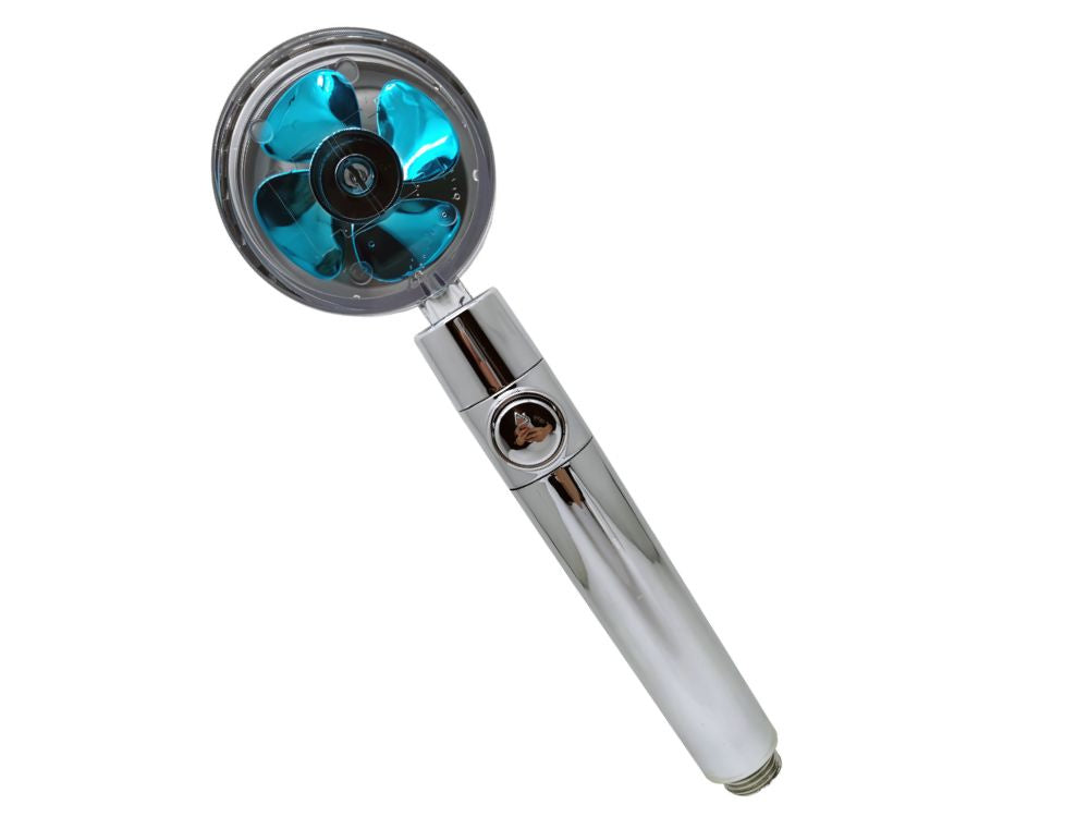 Dušo ragelis su keičiamu turbo filtru ir ventiliatoriumi