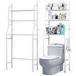 Lentyna virš tualeto klozeto sėdynės vonios kambario spintelės lentyna 3 lentynos