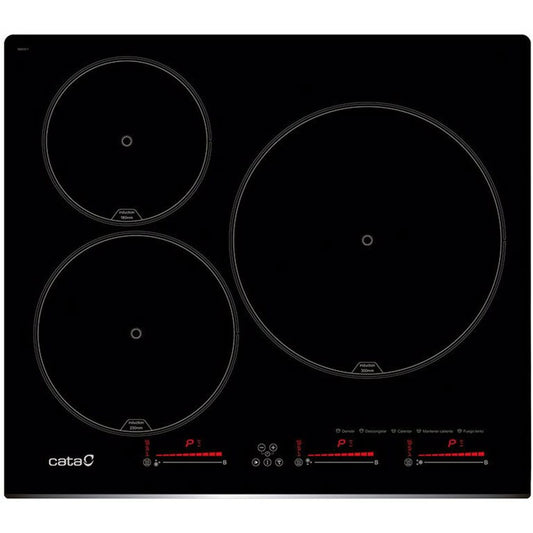 Indukcinė kaitlentė Cata INSB6003E2BK 60 cm 7100 W