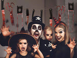 Halloween girland 2m taskiniai įrankiai taskiniai halloween dekoracija