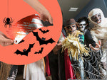 Halloween girland 2m taskiniai įrankiai taskiniai halloween dekoracija
