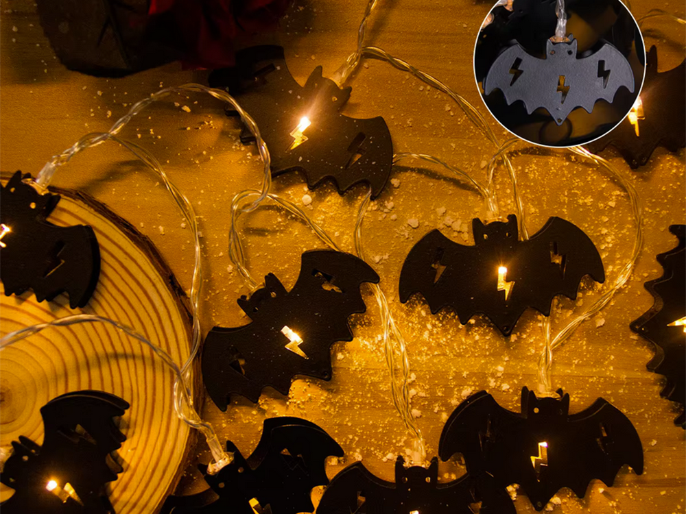 10 led halloween pakabinamas šviestuvas 200cm šviesos dekoracija dekoracija