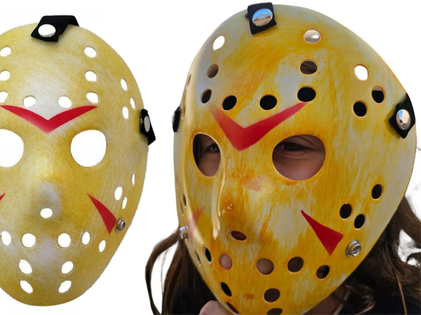 Helovino kaukė jasonas friday 13 friday ledo ritulininkas siaubo persirengėlių kostiumas