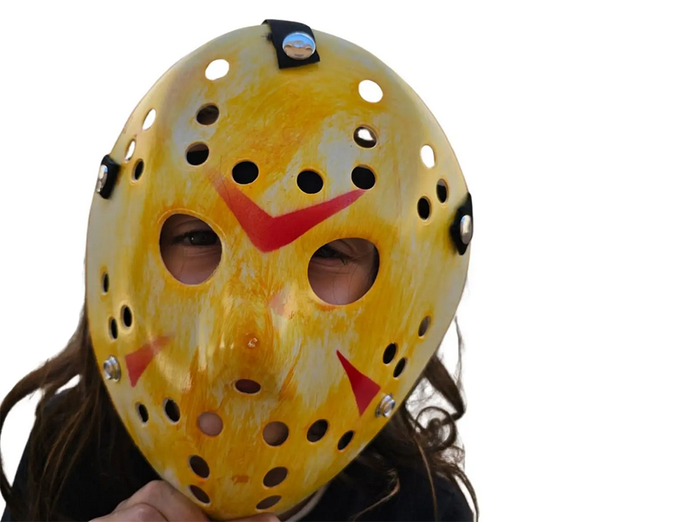 Helovino kaukė jasonas friday 13 friday ledo ritulininkas siaubo persirengėlių kostiumas