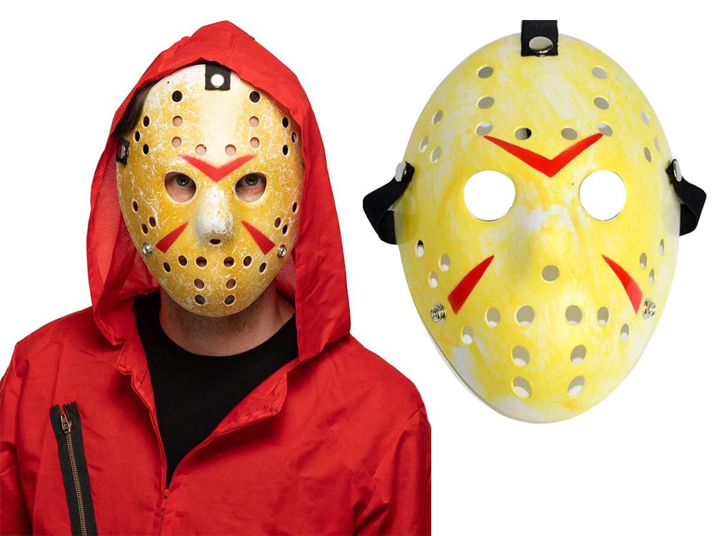 Helovino kaukė jasonas friday 13 friday ledo ritulininkas siaubo persirengėlių kostiumas