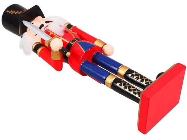 Nutcracker kareivis dewniany dekoratyvinė kalėdinė figūrėlė dovana