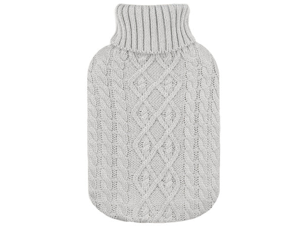 Guminis termoforas su megztu dėklu (2L, modelis 3)