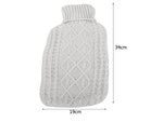Guminis termoforas su megztu dėklu (2L, modelis 3)