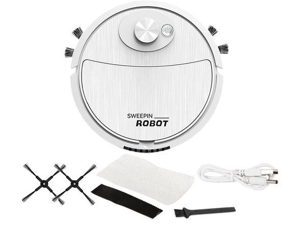 Elektrinis dulkių siurblys – valymo robotas su šepečiu (belaidis)