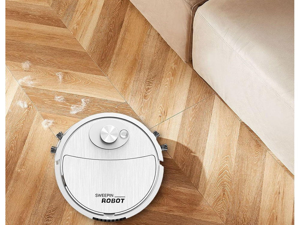 Elektrinis dulkių siurblys – valymo robotas su šepečiu (belaidis)