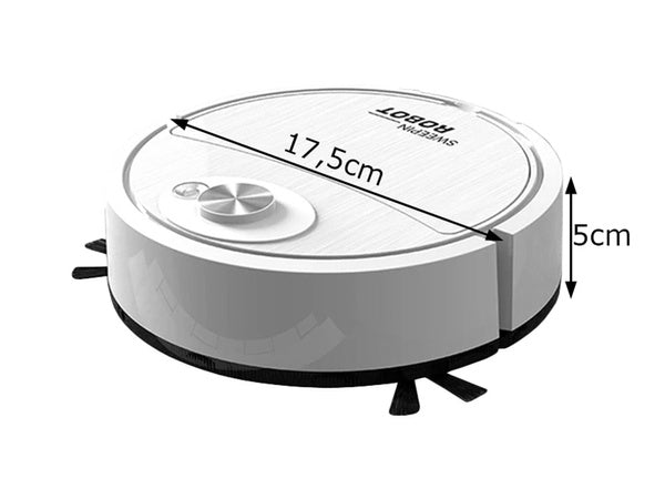 Elektrinis dulkių siurblys – valymo robotas su šepečiu (belaidis)
