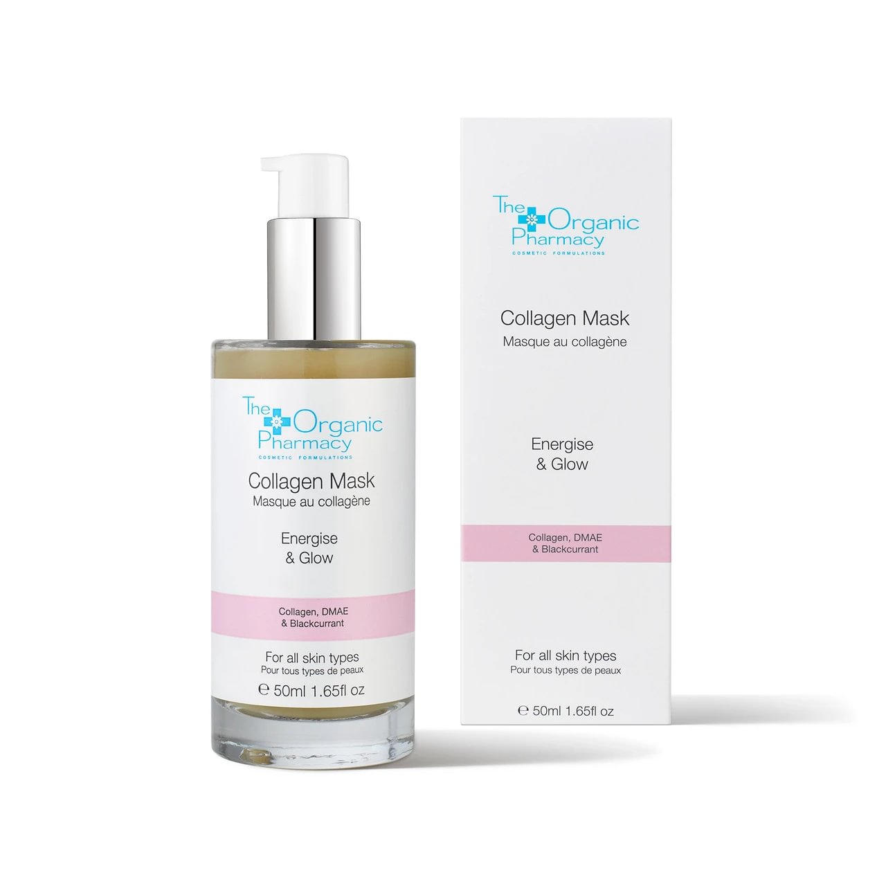 The Organic Pharmacy Collagen Boost veido kaukė 50 ml