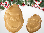 Kepimo skarda santa claus didelė silikoninė torto skarda kalėdos
