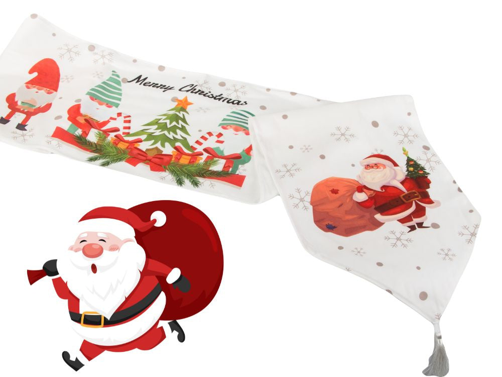 Kalėdų stalo bėgikas mickey eve kalėdoms 205x35cm