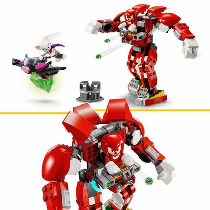 Statybos rinkinys Lego 76996 Sonic The Hedgehog Knuckles' Robot Guardian Spalvotas