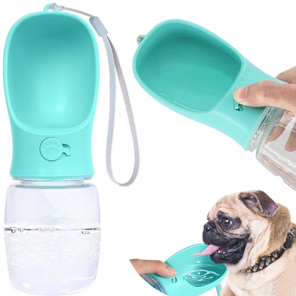Vandens dubenėlis nešiojamam šuniui walking poison 380ml, Mėlyna, Szín, Kék