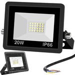 LED halogeninis prožektorius 20W (lauko, IP66, 6000K)