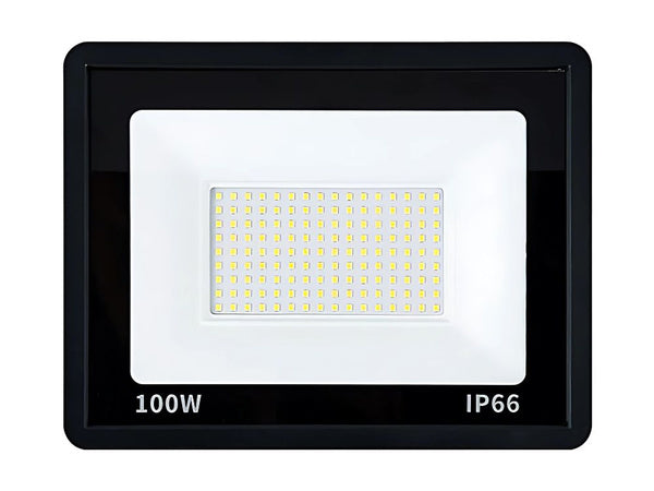 LED halogeninis prožektorius 100W (lauko, IP66, 6000K)