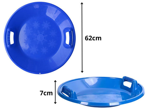 Plastikinis sleevelis sleevelis slidinėjimo bėgikas sniegui 62cm didelis