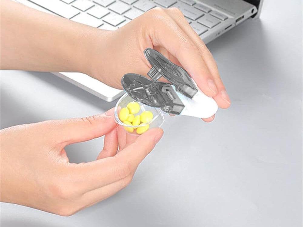 Tablečių valiklis tablečių valiklis tablečių valiklis tablečių valiklis išspaudiklis patogus, Juoda, Szín, Fekete