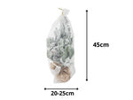 Dirbtinė kalėdų eglutė sniegas mažas 45cm dekoratyvinis stalas storas snieguotas