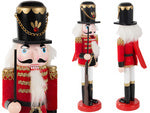 Nutcracker kareivis dewniany dekoratyvinė kalėdinė figūrėlė dovana