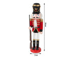 Nutcracker kareivis dewniany dekoratyvinė kalėdinė figūrėlė dovana