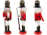 Nutcracker kareivis dewniany dekoratyvinė kalėdinė figūrėlė dovana