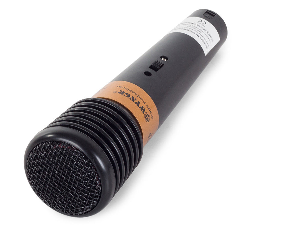 Profesionalus laidinis dinaminis mikrofonas karaoke