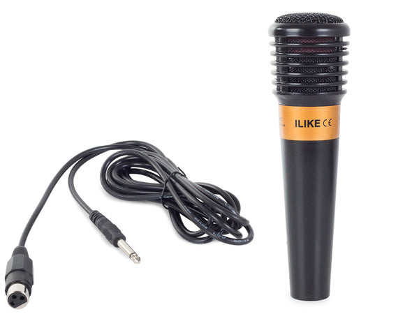 Profesionalus laidinis dinaminis mikrofonas karaoke