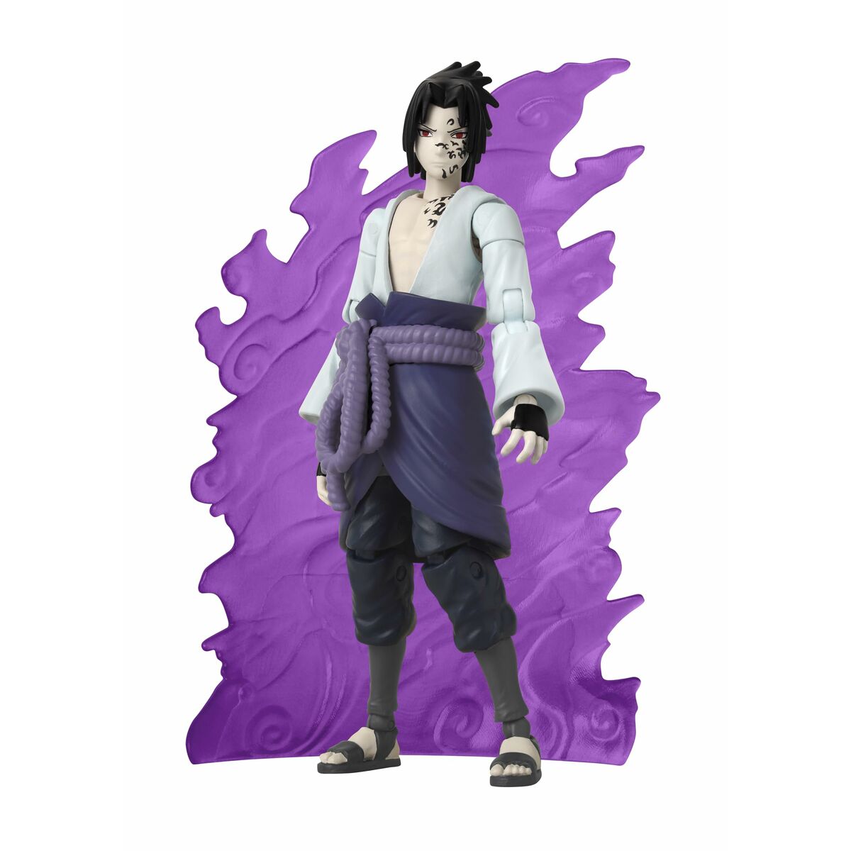 Veiklos rodikliai Naruto Shippuden Bandai Anime Heroes Beyond: Sasuke Uchiha 17 cm