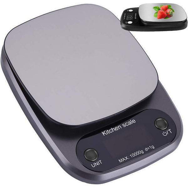 Elektroniniai kineškiniai svertai lcd namų sandėlių tikslumas iki 10kg 1g, Juoda, Szín, Fekete