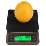 Elektroniniai kavos svertai elektroniniai tikslai 5kg 0,1g, Ruda, Szín, Barna