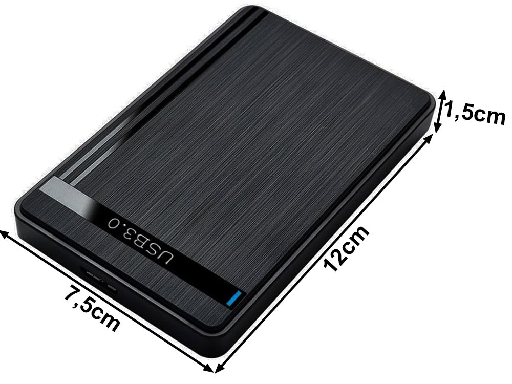 Disko korpusas hdd ssd adapteris 2,5'' usb 3.0 sata kabelio korpusas