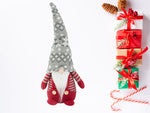 Christmas ghost red ghost with christmas beard 38cm soft, Raudona, Szín, Piros