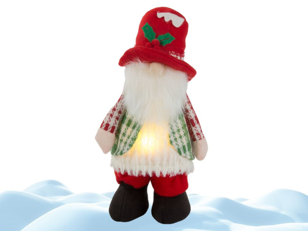 30cm šešėliukas ghost lighted led bird kalėdų eglutės nykštukai