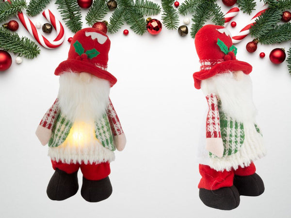 30cm šešėliukas ghost lighted led bird kalėdų eglutės nykštukai
