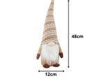Kalėdų šviesos šviesos rudonas šviesos šviesos šviesos šviesos šviesos barzdos 48 cm minkštas, Ruda, Szín, Barna