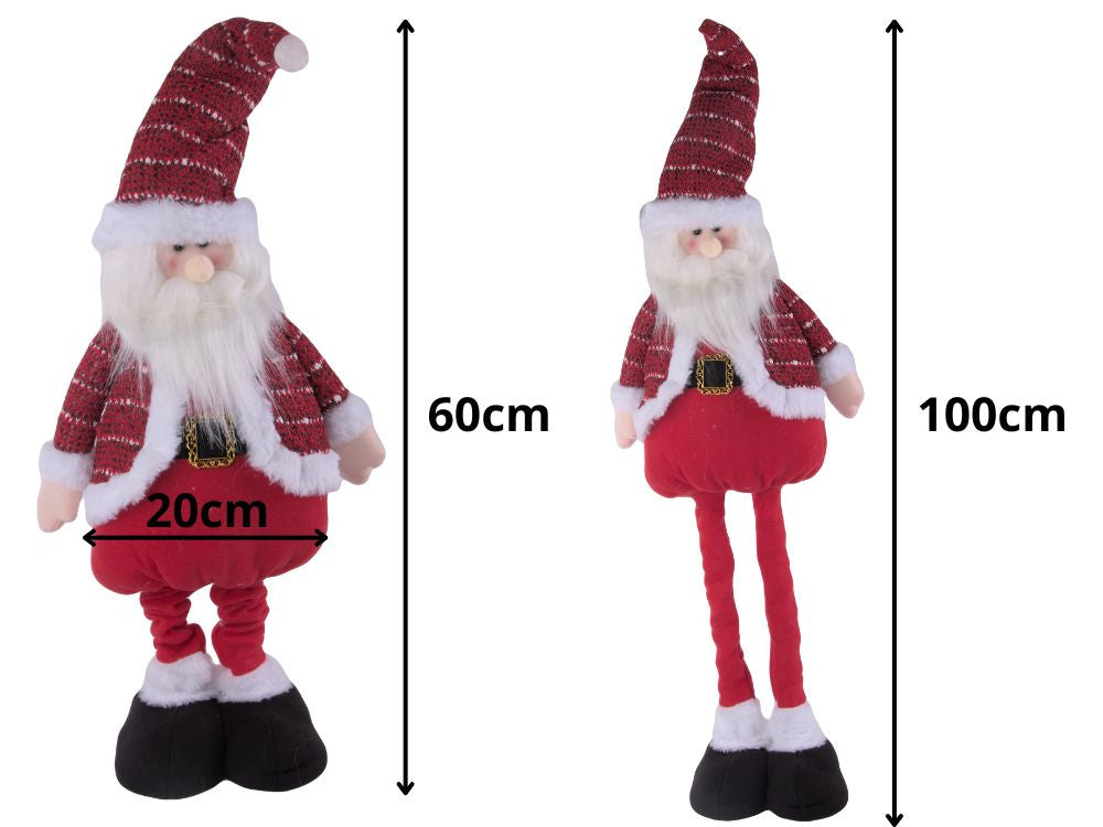 Kalėdų nykštukas teleskopinės reguliuojamos kojos 60cm