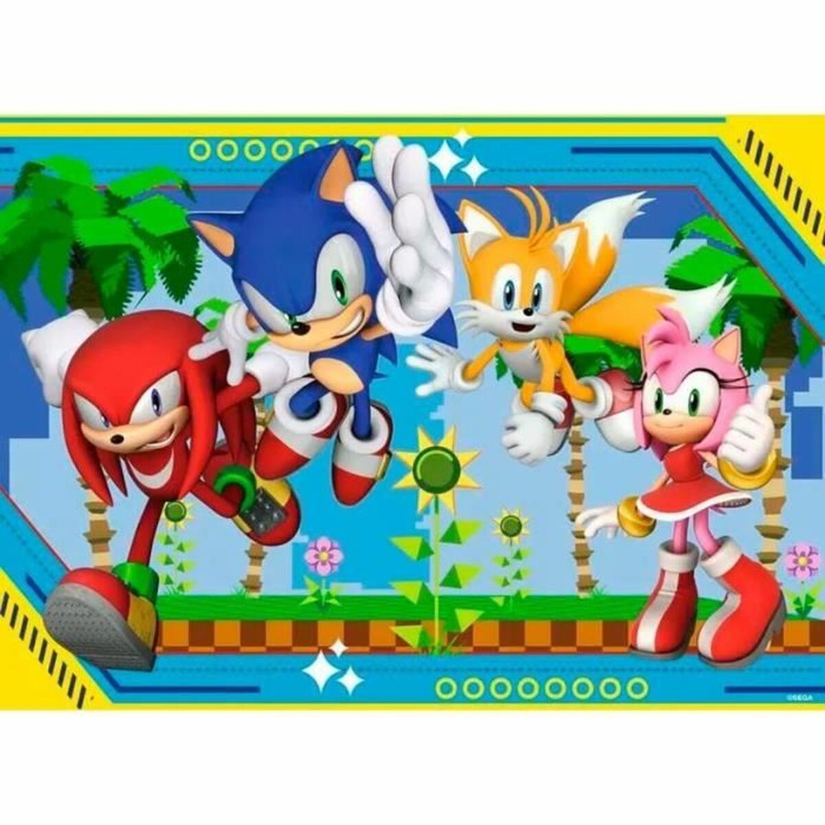 Dėlionė Ravensburger Sonic 100 Dalys