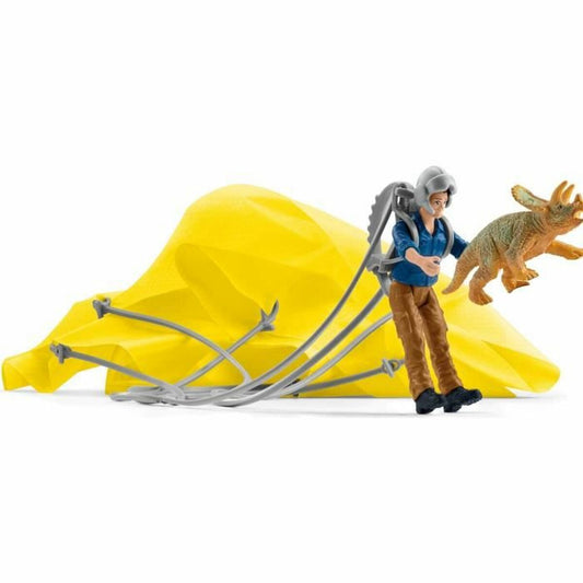 Playset Schleich Parachute Rescue Dinozauras