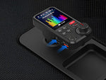 bluetooth siųstuvas 5.0 fm garsiakalbis usb qc tf bass lcd 12-24v