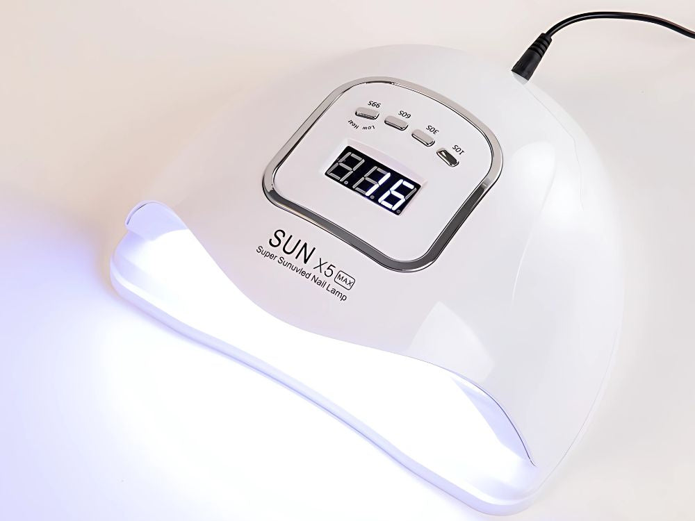 Nagų lempa 150W SUN X5 MAX LCD (UV/LED)